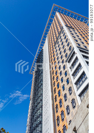 【埼玉の都市風景】さいたま新都心の高層ビル群 99163077