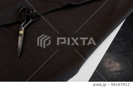 Atelier, tailoring, sewing background. 99167652