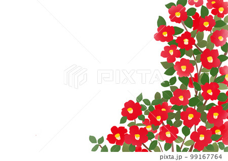 椿の花線無し 椿の花線無し 99167764