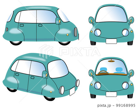 オリジナルのレトロで丸っこくてゆるいスタイルのクルマ3 99168995