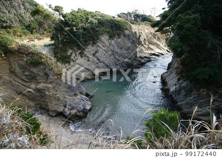 横須賀市　荒崎公園「どんびき」 99172440