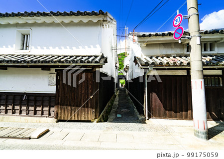 【重要伝統的建造物群保存地区】龍野　大手地区の風景5　兵庫県たつの市 99175059