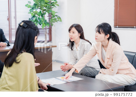 女性同士でのビジネス企画 99175772