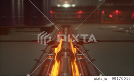 Sci-fi Scenes with Metal Channels in Spacecraft Sci-fi Scenes with Metal Channels in Spacecraft 99176016