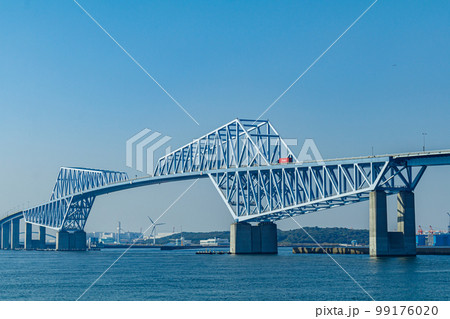 【東京の都市風景】東京ゲートブリッジ（若洲公園） 99176020
