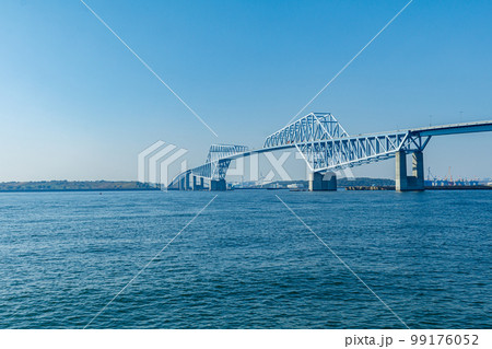 【東京の都市風景】東京ゲートブリッジ（若洲公園） 99176052