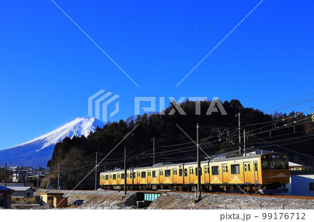 富士山と富士急行6000系 富士山と富士急行6000系 99176712