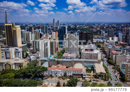 Nairobi City County Skyscrapers Skylines Cityscapes Panoramic scenic views in Kenya East Africa Nairobi City County Skyscrapers Skylines Cityscapes Panoramic scenic views in Kenya East Africa 99177779