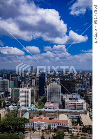Nairobi City County Skyscrapers Skylines Cityscapes Panoramic scenic views in Kenya East Africa Nairobi City County Skyscrapers Skylines Cityscapes Panoramic scenic views in Kenya East Africa 99177803