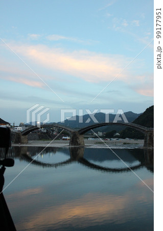 錦帯橋 山口県観光岩国市横山 Light up Kintai Bridge 錦帯橋 山口県観光岩国市横山 Light up Kintai Bridge 99177951