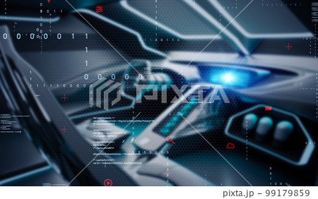自動車とデジタルテクノロジー 99179859