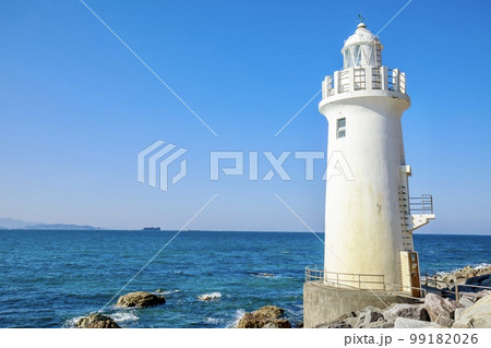 田原市 快晴の伊良湖岬灯台 田原市 快晴の伊良湖岬灯台 99182026