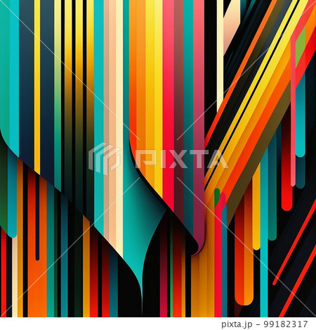 Artistic abstract artwork textures lines stripe pattern design Artistic abstract artwork textures lines stripe pattern design 99182317