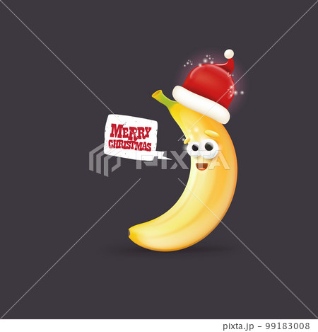 Merry Christmas greeting card and banner with...のイラスト素材 [99183008] - PIXTA