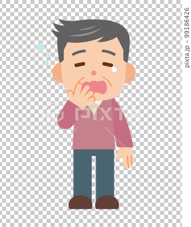 Yawning man Yawning man 99186426
