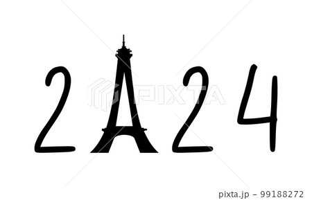 2024. Concept of Paris olimpic games 99188272