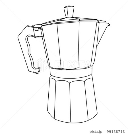 sketch of geyser coffee maker sketch of geyser coffee maker 99188718