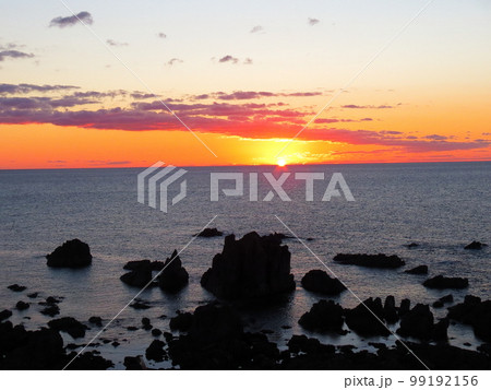 入道崎夕日 入道崎夕日 99192156
