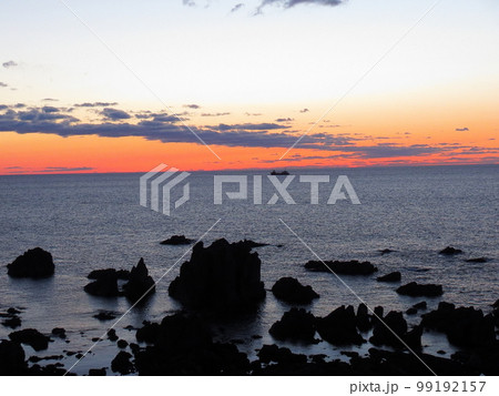 入道崎夕日 入道崎夕日 99192157