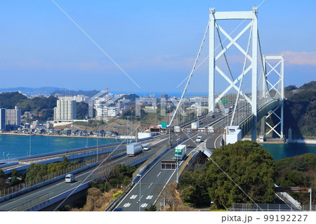 関門橋（北九州市・下関市） 99192227