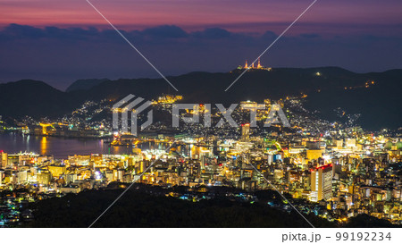 長崎市・夕景 99192234