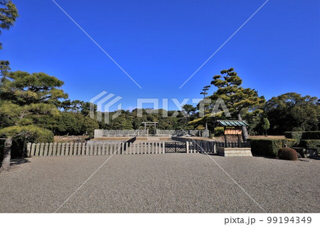 仁徳天皇陵・拝所(大阪府堺市) 仁徳天皇陵・拝所(大阪府堺市) 99194349