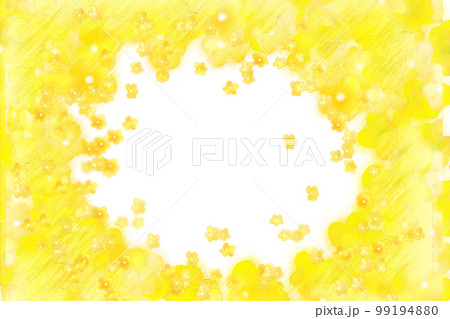 菜の花フレーム 菜の花フレーム 99194880