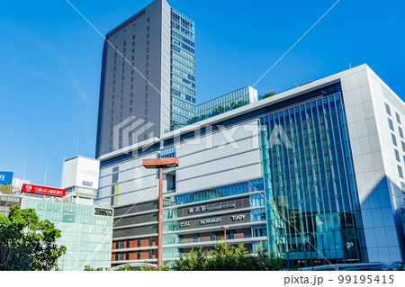 【神奈川の都市風景】横浜駅西口周辺の都市風景 99195415