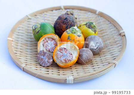 Betel nut on white background. Betel nut on white background. 99195733