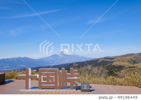 静岡県十国峠からの富士山 99196449