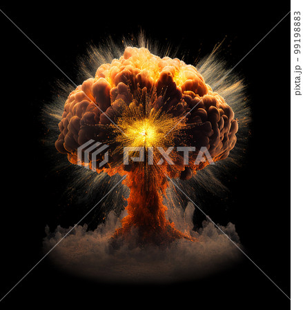 Firey Explosion Blowing Up - Generative AI. Firey Explosion Blowing Up - Generative AI. 99198883