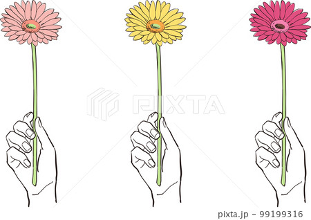 ボールペン画 手の花 ボールペン画】4色ボールペンHow to draw ！薔薇を大人っぽく