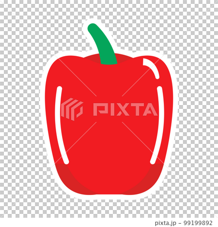 紅辣椒粉的簡單矢量圖解 99199892