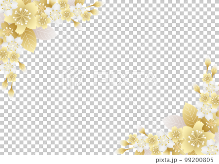 対角白金桜フレーム 99200805