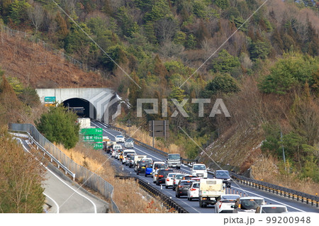 交通事故渋滞 99200948