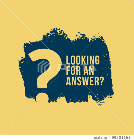 grunge style question mark background in problem solving concept 99201168