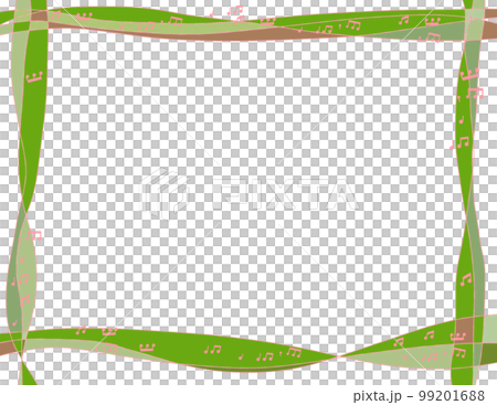 有節奏的音樂音符框圖像素材 99201688