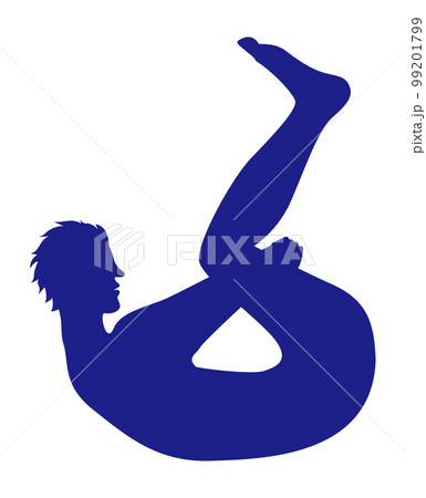 高飛び込みする男性 99201799