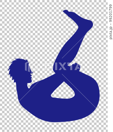 高飛び込みする男性 99201799