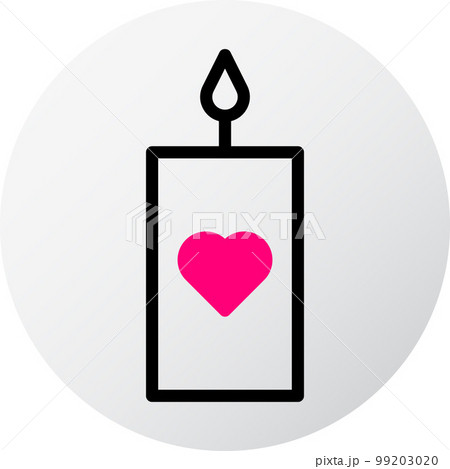 valentine icon set filled red style illustration vector element and symbol perfect. 99203020