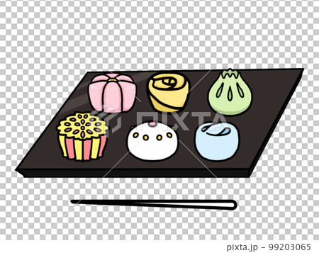 illustration of nerikiri 99203065