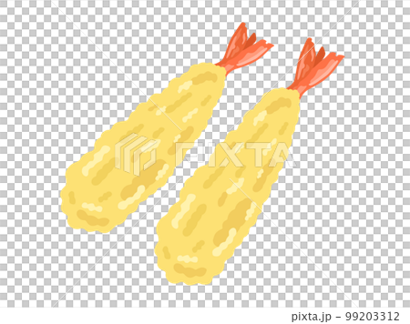海老の天ぷらのイラスト 99203312
