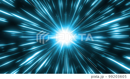 CG調の集中線 放射する線 漫画線 CG調の集中線 放射する線 漫画線 99203605