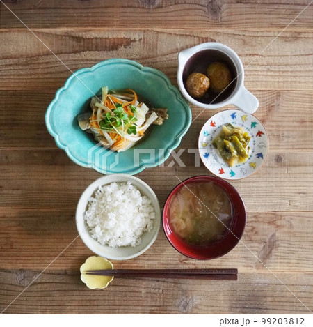 鯵の南蛮漬け定食 鯵の南蛮漬け定食 99203812