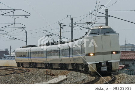 北陸本線 小松ー明峰 JR西日本 681系 T0x編成(金沢) サンダーバード 北陸本線 小松ー明峰 JR西日本 681系 T0x編成(金沢) サンダーバード 99205955