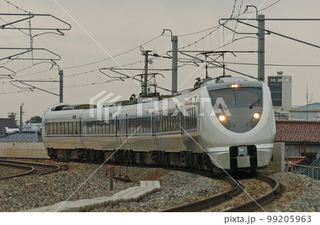 北陸本線　小松ー明峰　JR西日本　683系　S10編成（金沢）　しらさぎ 99205963