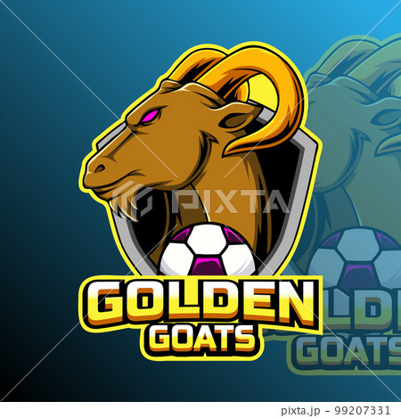 Goats Football Animal Team Badge Goats Football Animal Team Badge 99207331