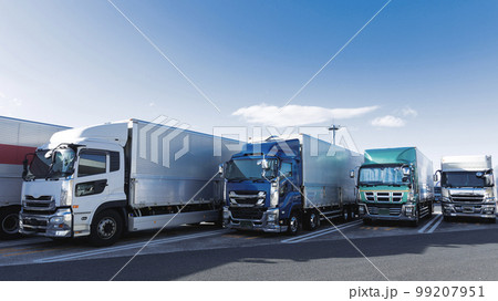 大型　トラック　イメージ	 99207951