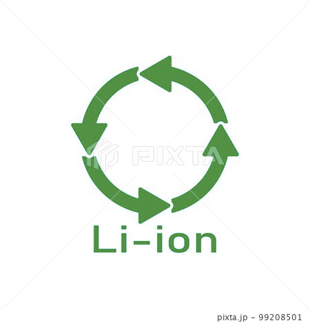 Battery recycle sign, vector illustration, sign. 99208501