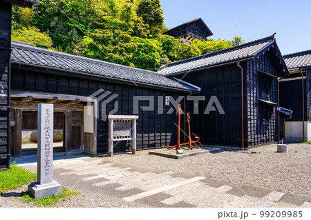 敦賀湾に面した北前船主集落(福井県南越前町) 敦賀湾に面した北前船主集落(福井県南越前町) 99209985